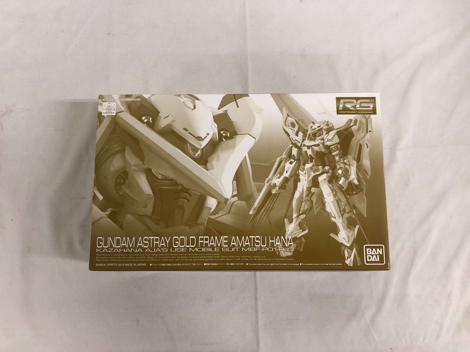 【未開封】RG 1/144 ガンダムアストレイ ゴールドフレーム天（アマツ）ハナ