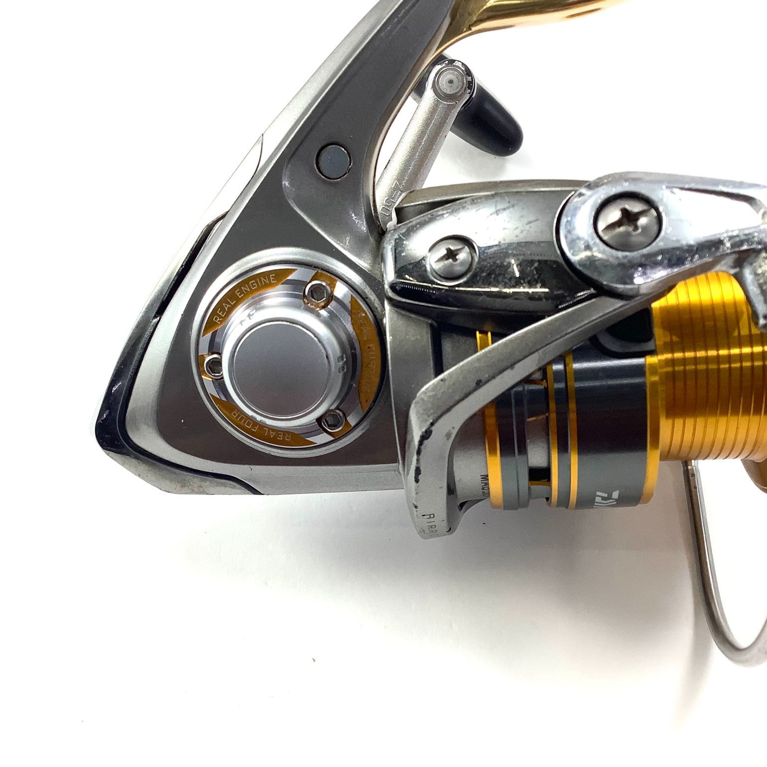 スピニングリール レバーブレーキ TRISO 2500H-LBD 中古美品 レバーブレーキリール トライソTRISO 2500H-LBD ダイワ Daiwa