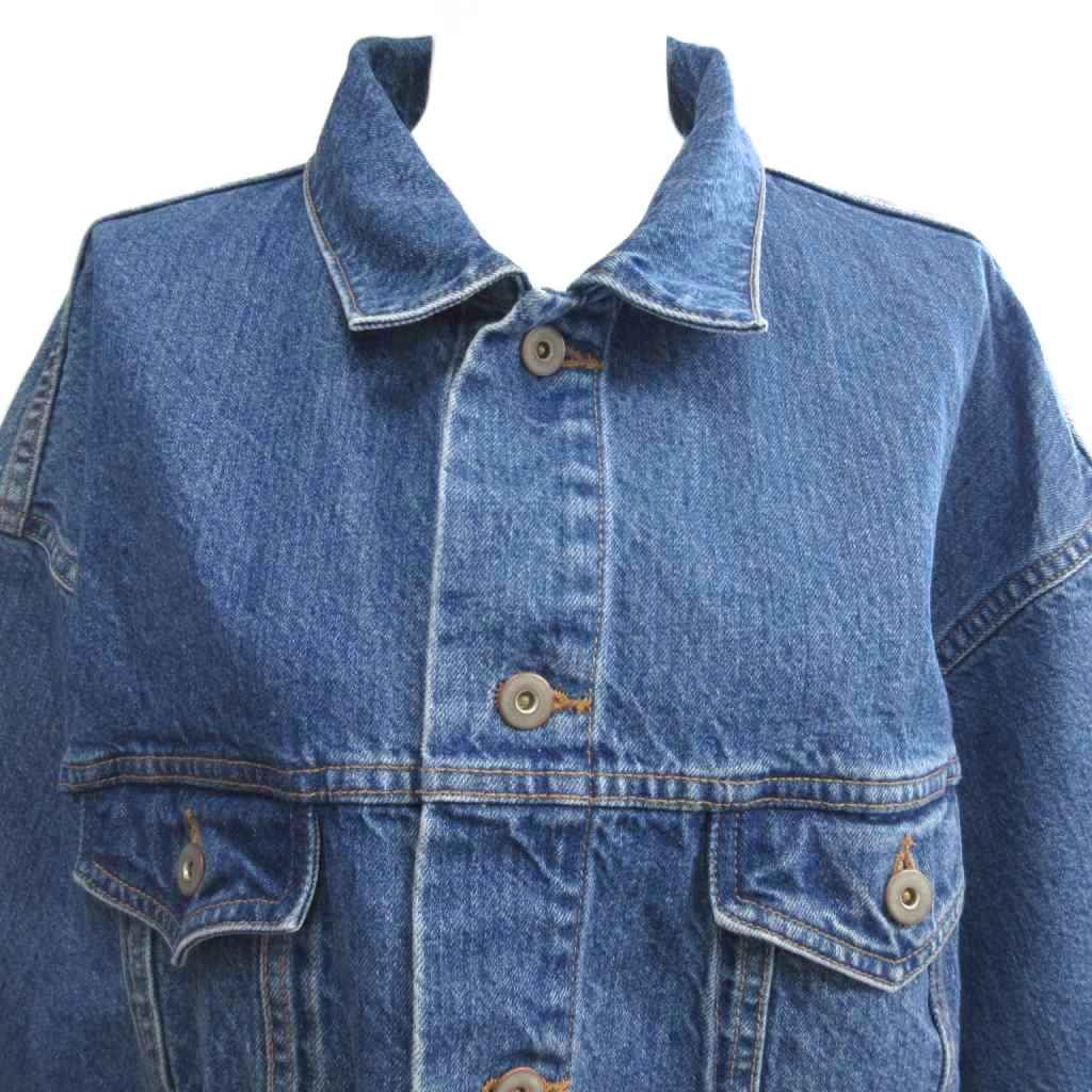 詳細な サクラ SACRA 24SS AUTHENTIC DENIM JACKET オーセンティック デニムジャケット ドゥーズィエムクラス取扱 124104031 インディゴ 38 細部にこだわった