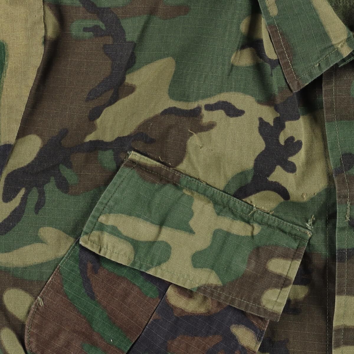 古着 70年納品 米軍実品 U.S.ARMY ブラウンリーフカモ 迷彩 ジャングル