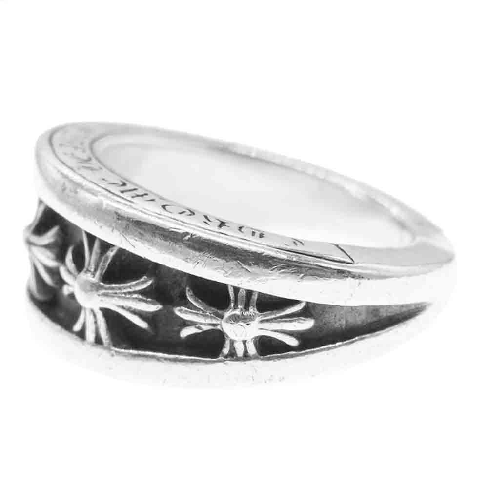 Chrome Hearts 【CHクロスVバンドリング】 21 号 指輪 クロムハーツ