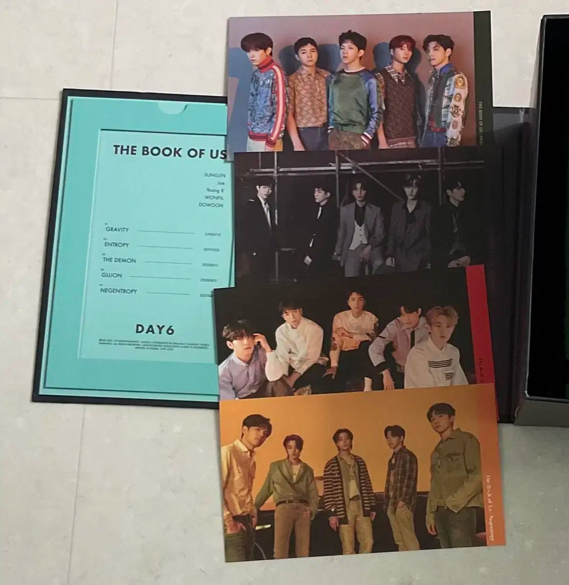 まとめ売り DAY6(デイシックス) The Book of Us パッケージ