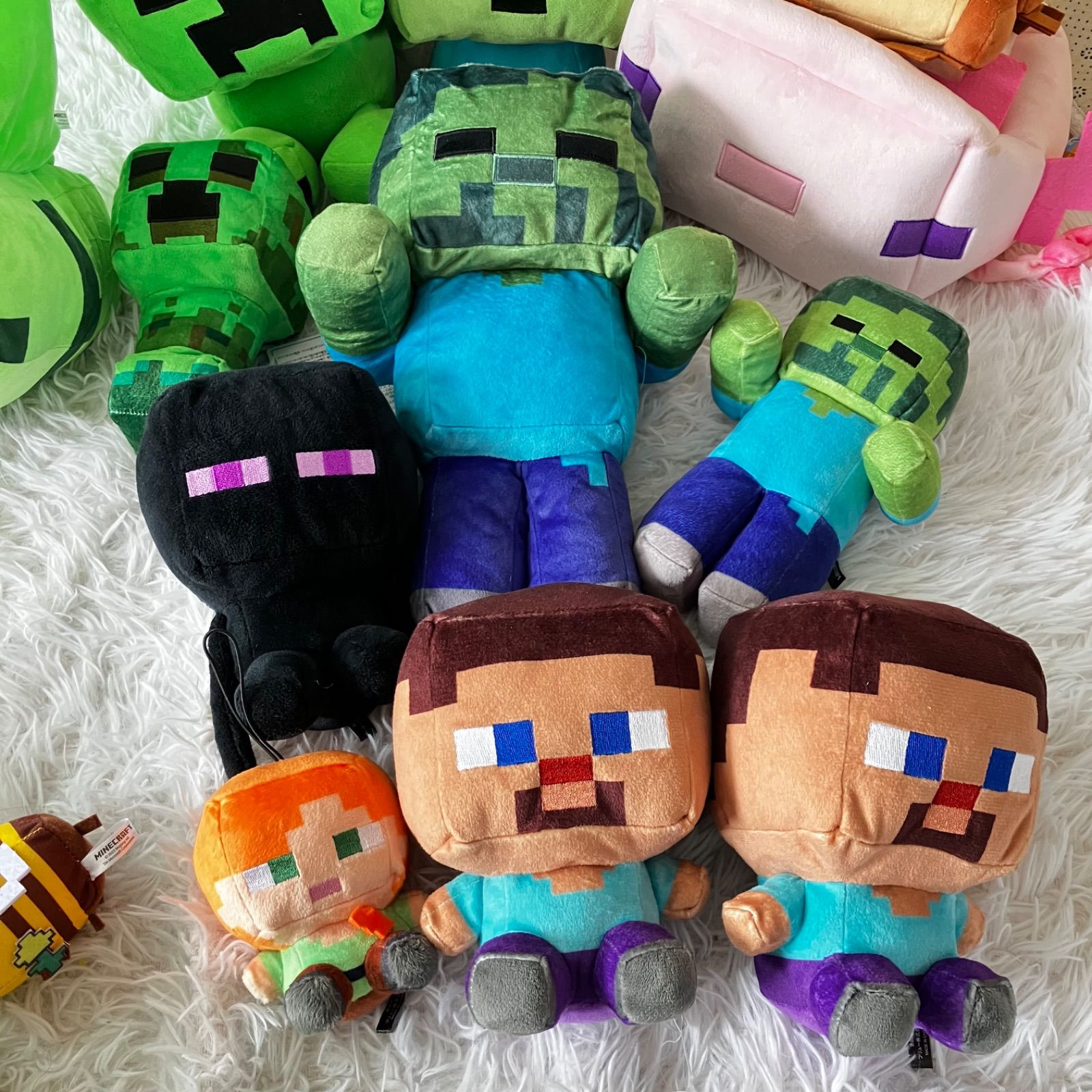 マインクラフト ぬいぐるみ 21点セット クリーパー マイクラ