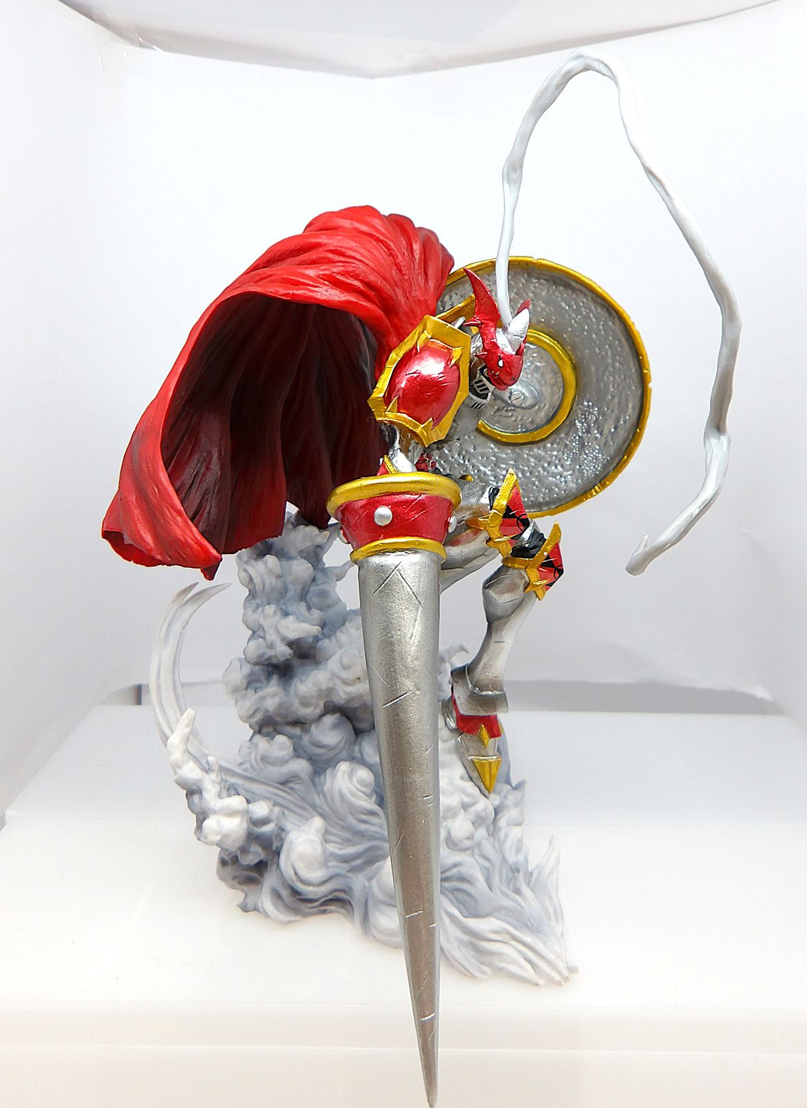 一番くじデジモンシリーズ光を放つふたつの力B賞デュークモンフィギュア 一番くじ 「デジモン」シリーズ -光を放つ、ふたつの力-｜一番