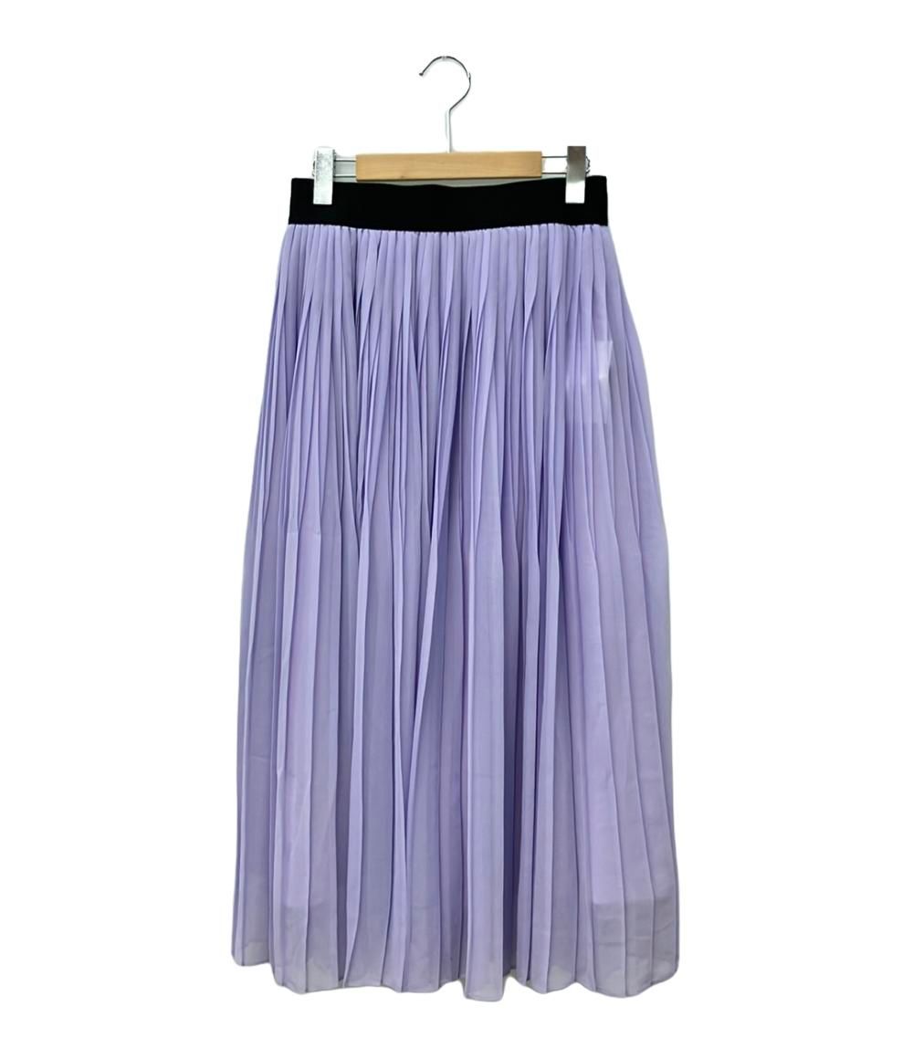 アドーア プリーツシフォンスカート ペチコート付き レディース SIZE 38 M ADORE