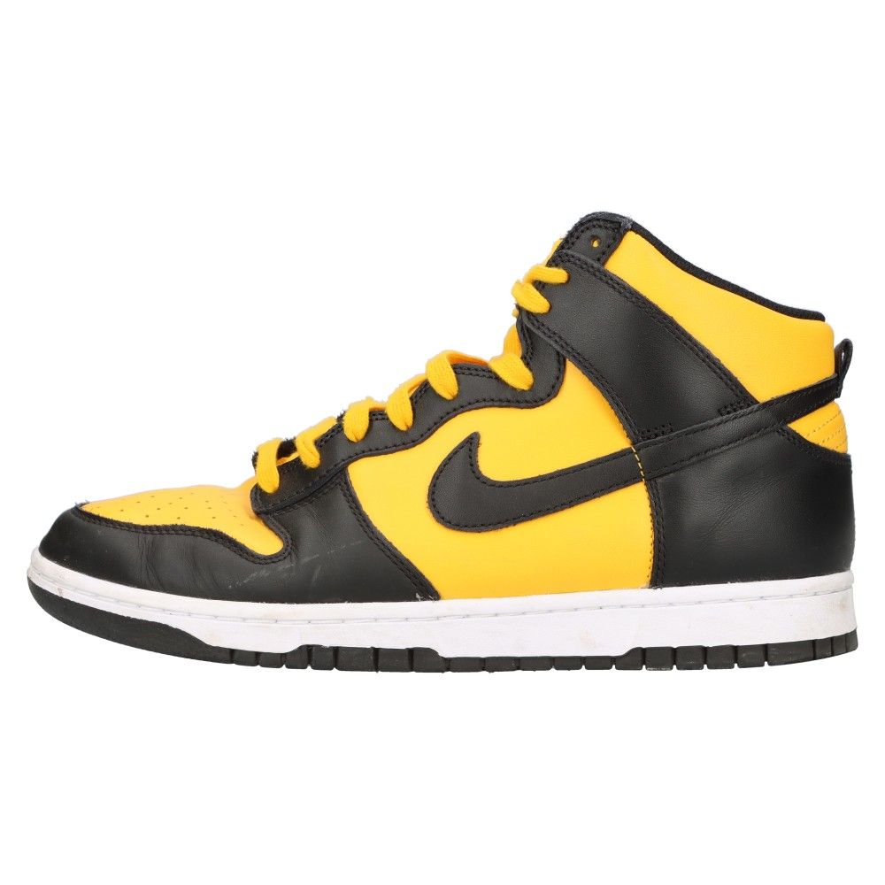 NIKE (ナイキ) DUNK HIGH RETRO UNIVERSITY GOLD AND BLACK