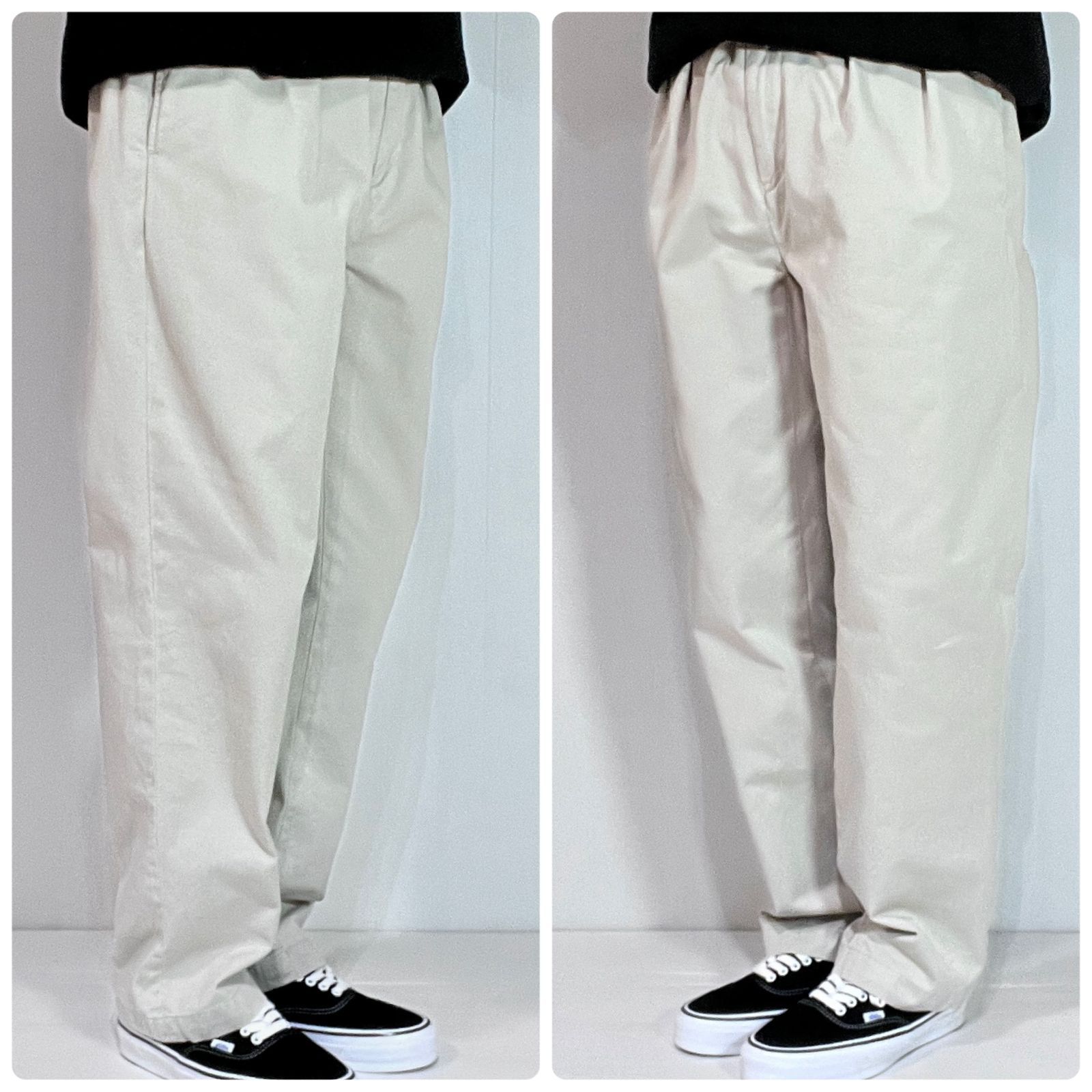 ツータック チノパン