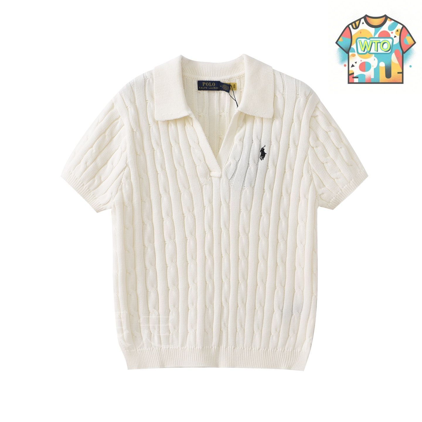 今日 RL Polo Cable Knit ショート