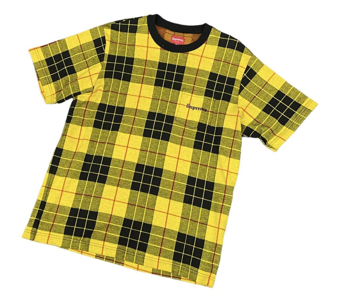 Supreme Jacquard Tartan Plaid Pocket Tee - 買取MOTTOメルカリshops