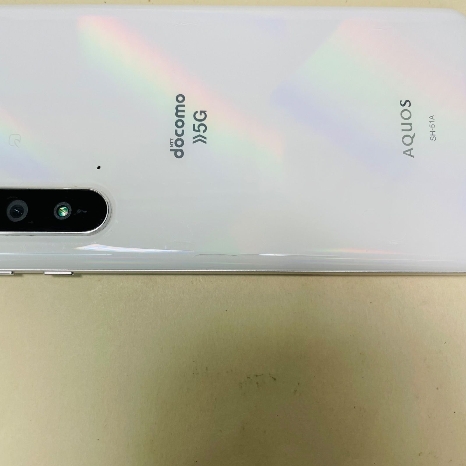 SIMフリー⭐️ AQUOS R5G SH-51A ホワイト 256GB スマホ AQUOS R5G SH-51A 256GB SIMフリー72717 - メルカリ