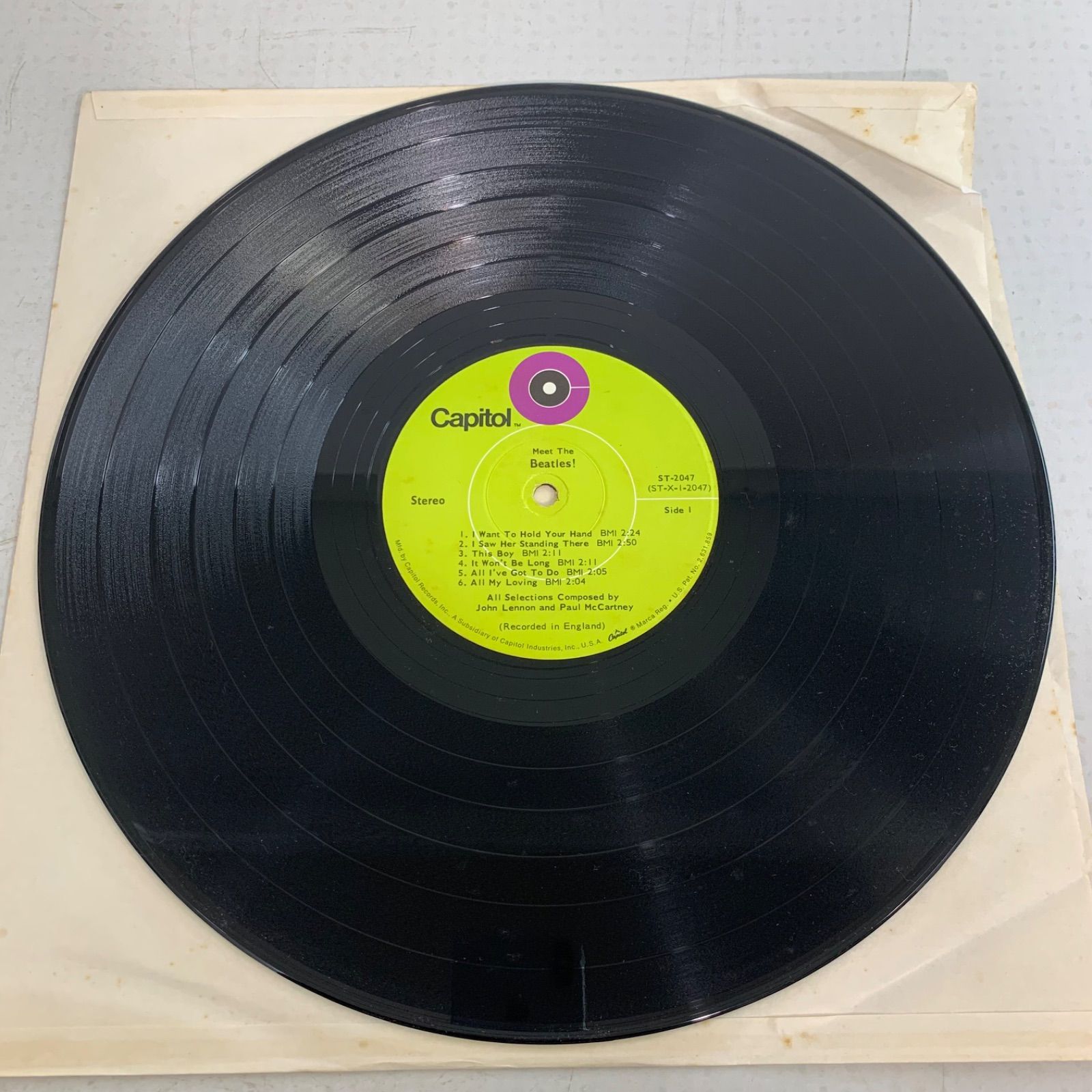 The Beatles のレコード 2d857d565e0aae9c34a19cc352a1f1