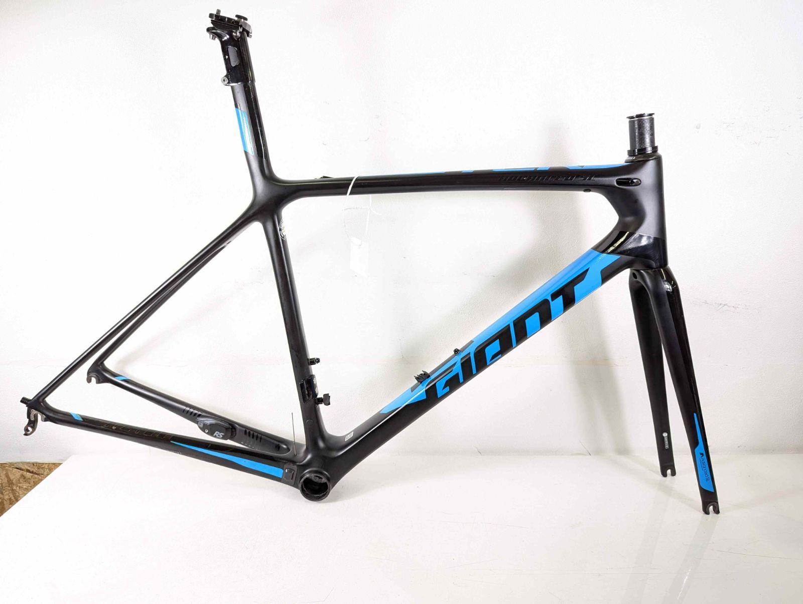 並品 Giant ジャイアント TCR ADVANCED SL 機械式 Mサイズ 2016年式 リム ISP 66cm フレームセット FR250512C