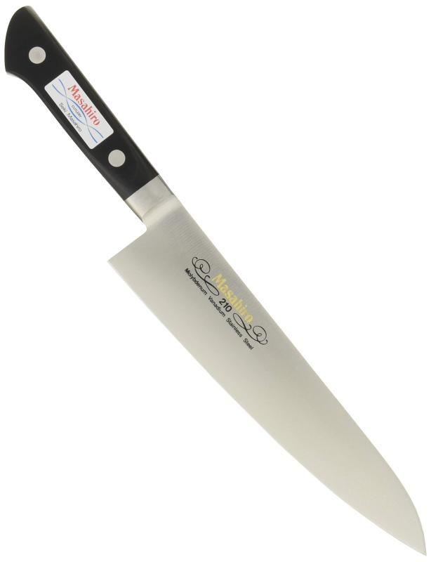 モリブデン鋼ツバ付牛刀 21cm