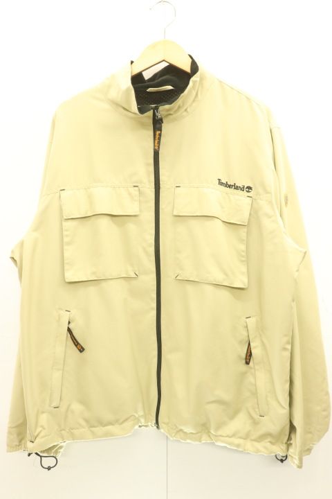【中古】 Timberland メンズジャケット XL ジャケット Timberland XL ベージュ 肌色 無地