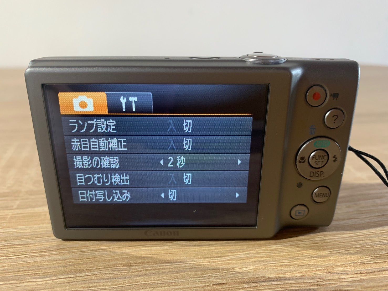 5841 Canon PowerShot A4000 IS シルバー デジカメ 動作確認済み 極美