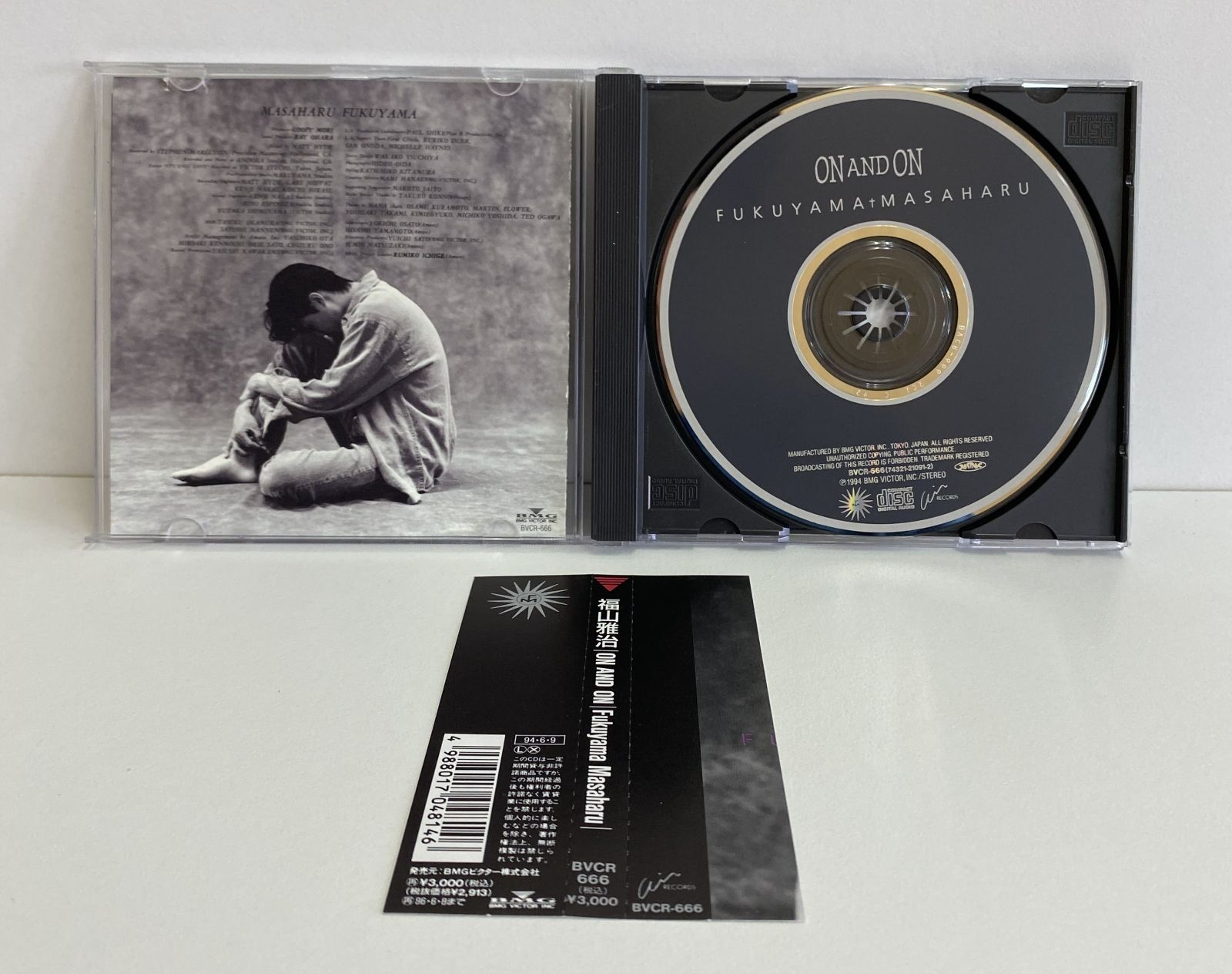 福山雅治 福山 雅治（Masaharu Fukuyama）／ON AND ON／AA29-A01237