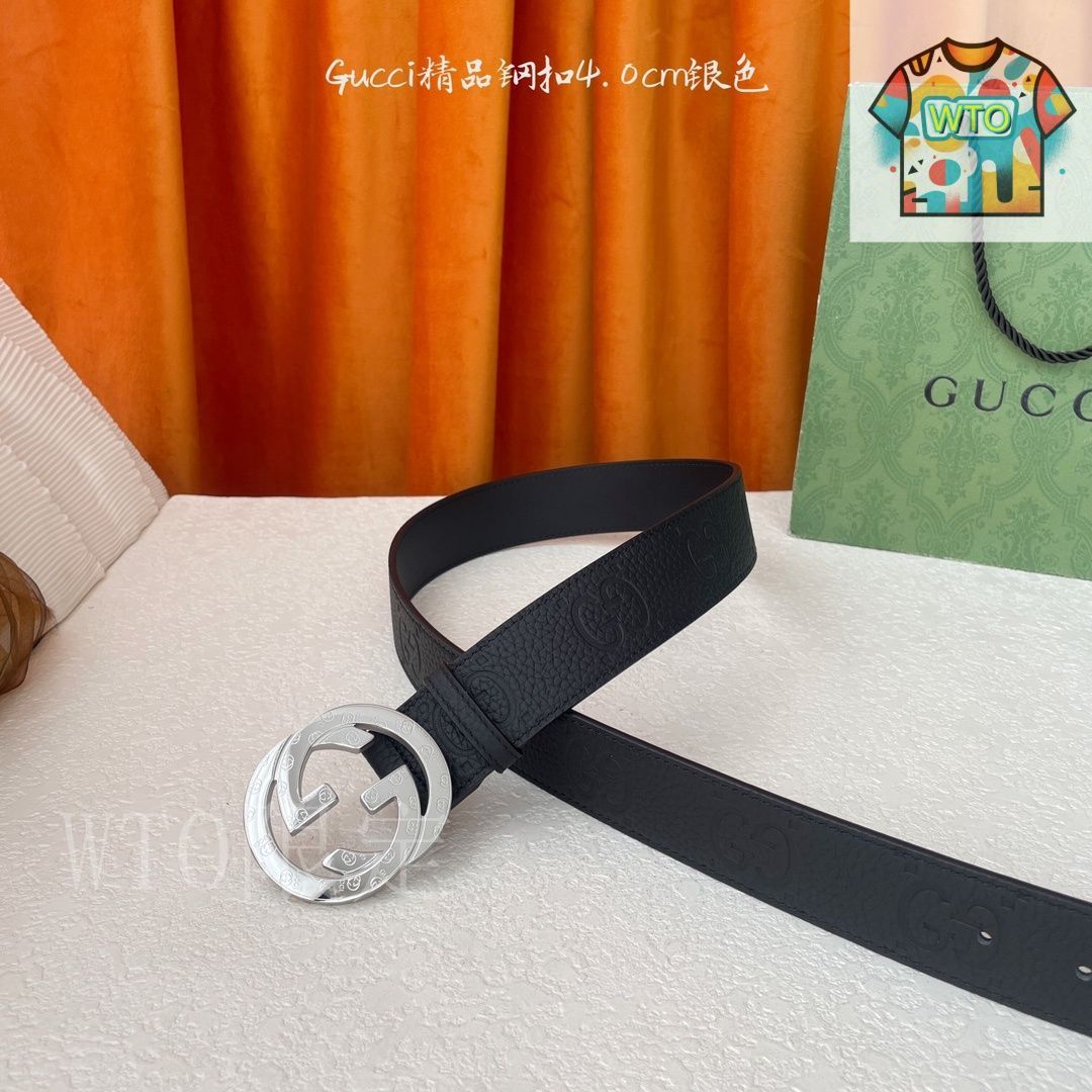 今日特価】Gucci グッチ レザーベルト-3 - メルカリ