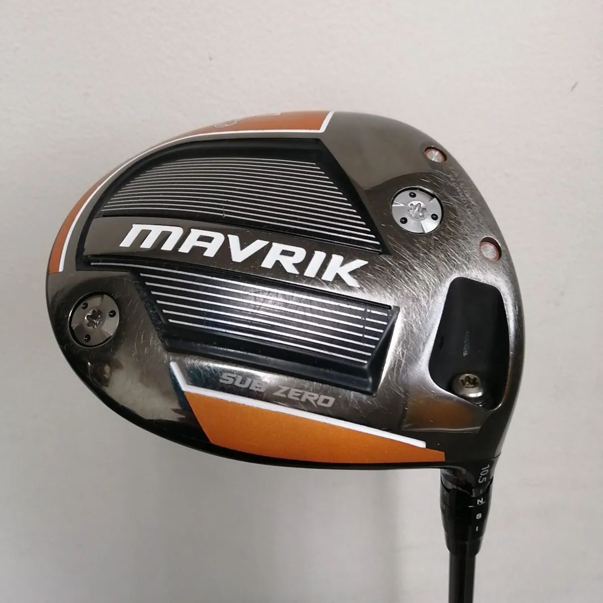 Callaway キャロウェイ MAVRIK SUB ZERO 10.5° レンチ有り ｼｬﾌﾄ TOUR AD SZ-5 Type Ⅱ S メンズ 男性用 右利き Cランク ゴルフクラブ ドライバー シャフト差し戻し品