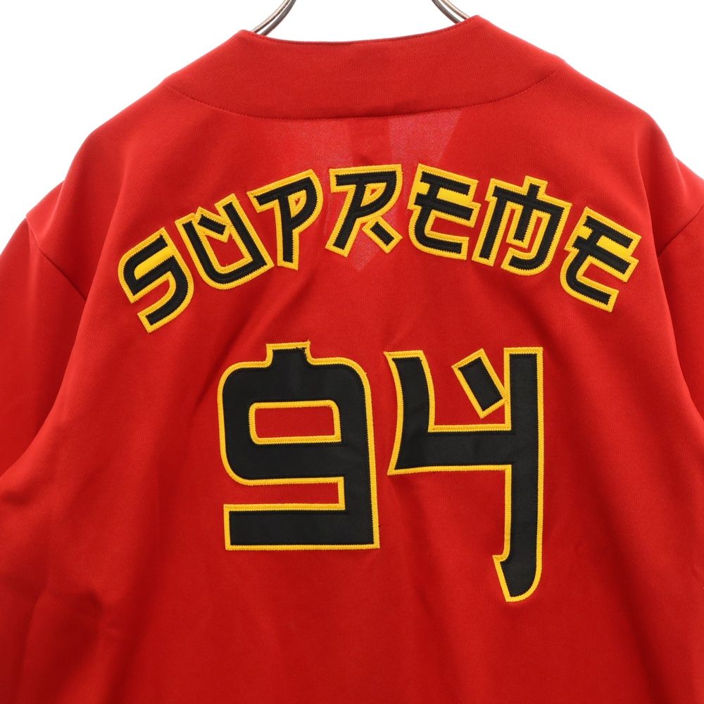 SUPREME (シュプリーム) 19SS Red Rum Baseball Jersey フロント
