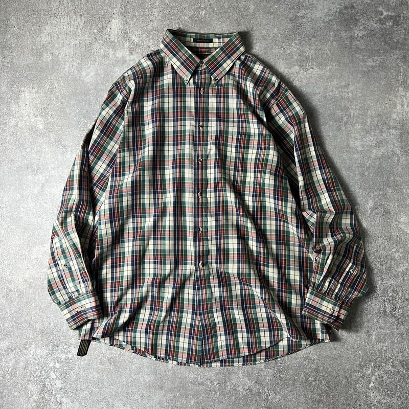 Eddie Bauer 80's 黒タグ ウールチェック ワークジャケット 80s USA製 EddieBauer ウールブルゾンジャケット M 黒タグ