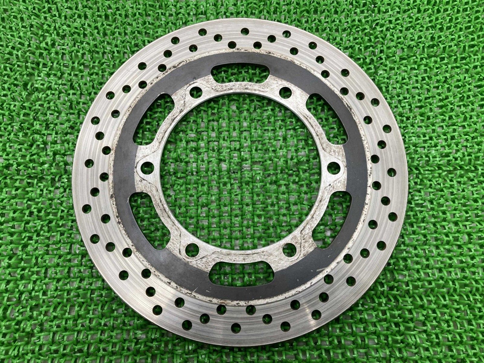 250TR フロントブレーキディスク カワサキ 純正 中古 バイク 部品 BJ250F 曲がりなし そのまま使える M 車検 Genuine 13