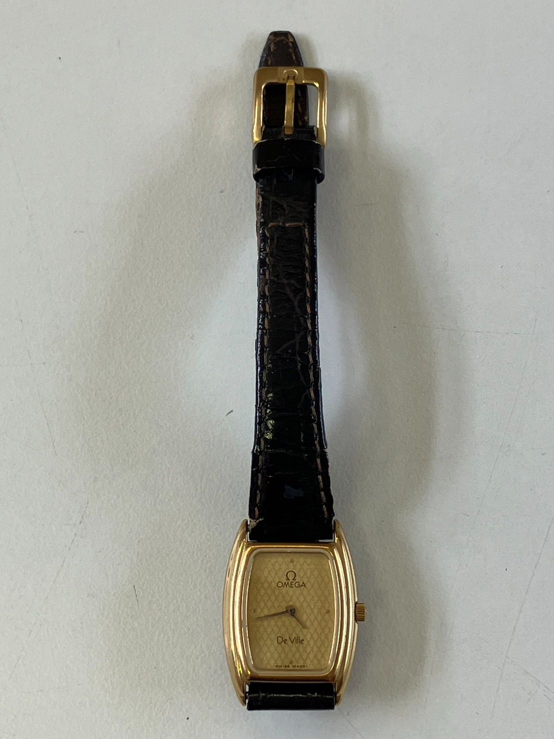 OMEGA オメガ デビル 1450 レディース アンティーク 腕時計 クォーツ デヴィル 人気