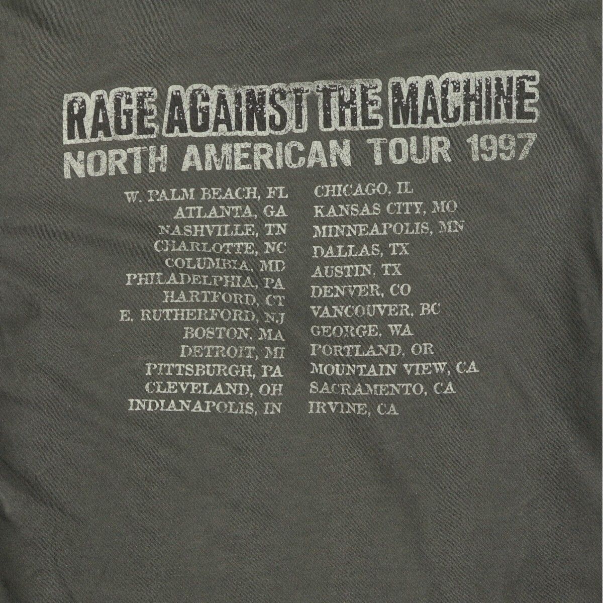 90s ビンテージ レイジアゲインストザマシーン Tシャツ オリジナル ツアー ヴィンテージ 90S レイジアゲインストザマシーン バーバラ