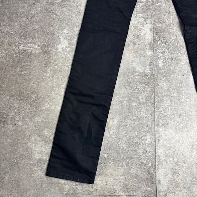 HOMME ブラックスキニーデニム