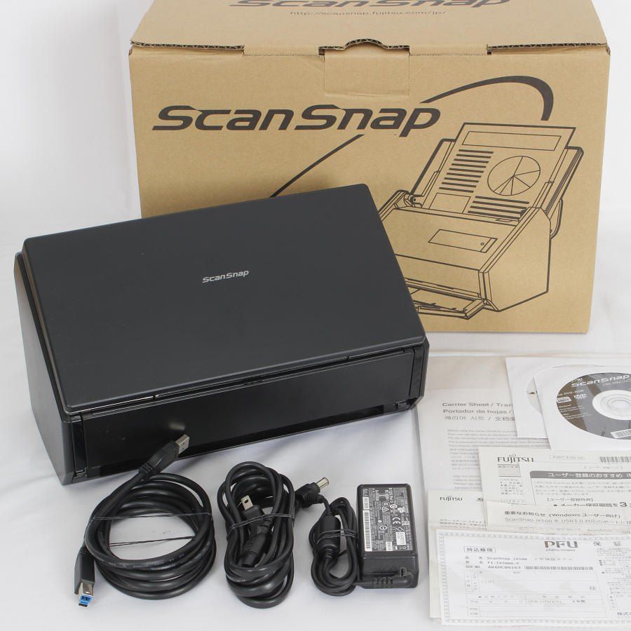 美品】富士通 ScanSnap iX500 FI-IX500A-P ドキュメント スキャナー  