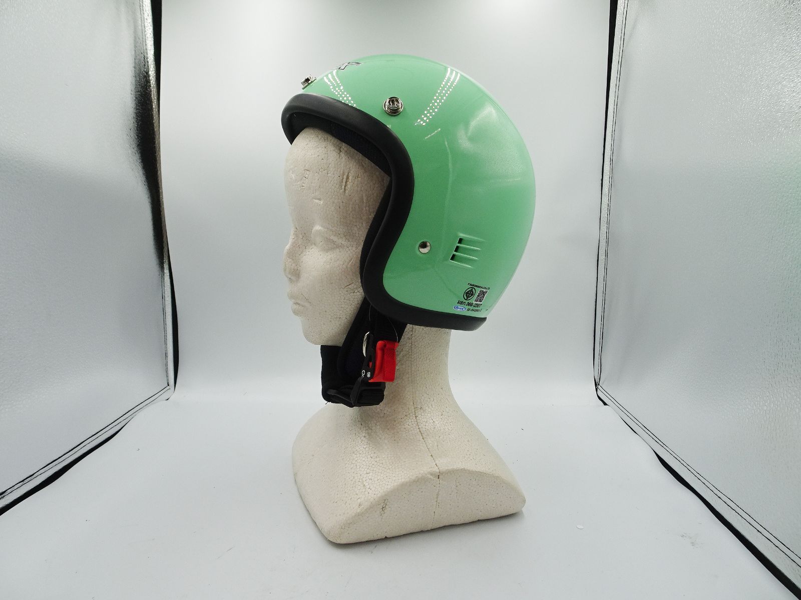 装飾用】AVEX ジェットヘルメット ミントグリーン キッズサイズ 装飾用