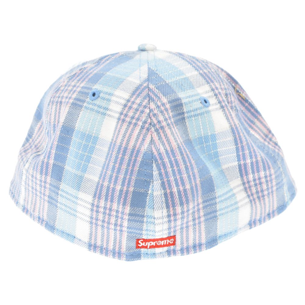 SUPREME (シュプリーム) 23SS ×New Era Metallic Plaid S Logo ベー ス