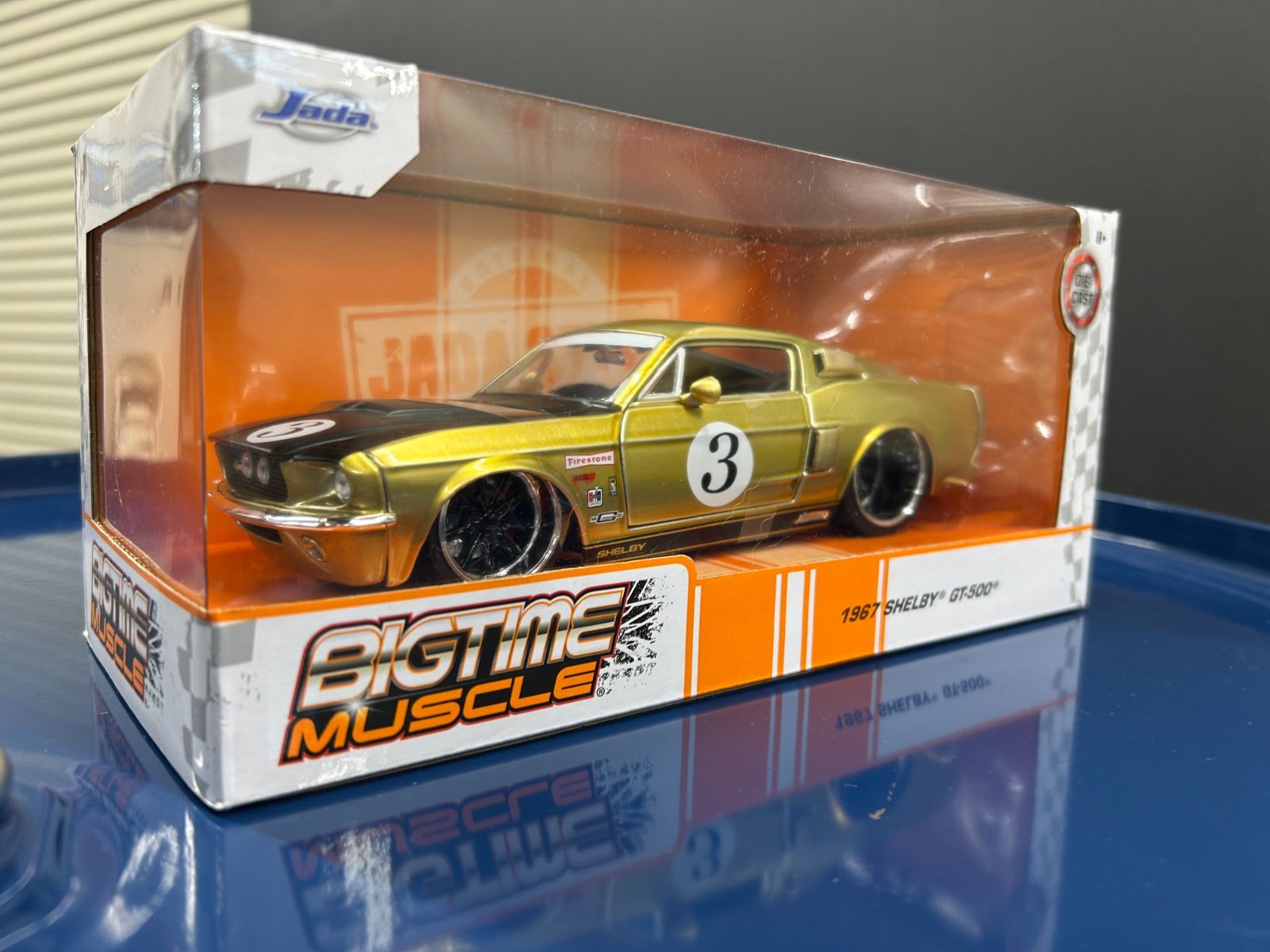 ミニカー 1:24 BTM 1967 Shelby GT-500 JadaTOYS 1/24 BTM 1967 SHELBY GT-500 ミニカーアメリカン雑貨