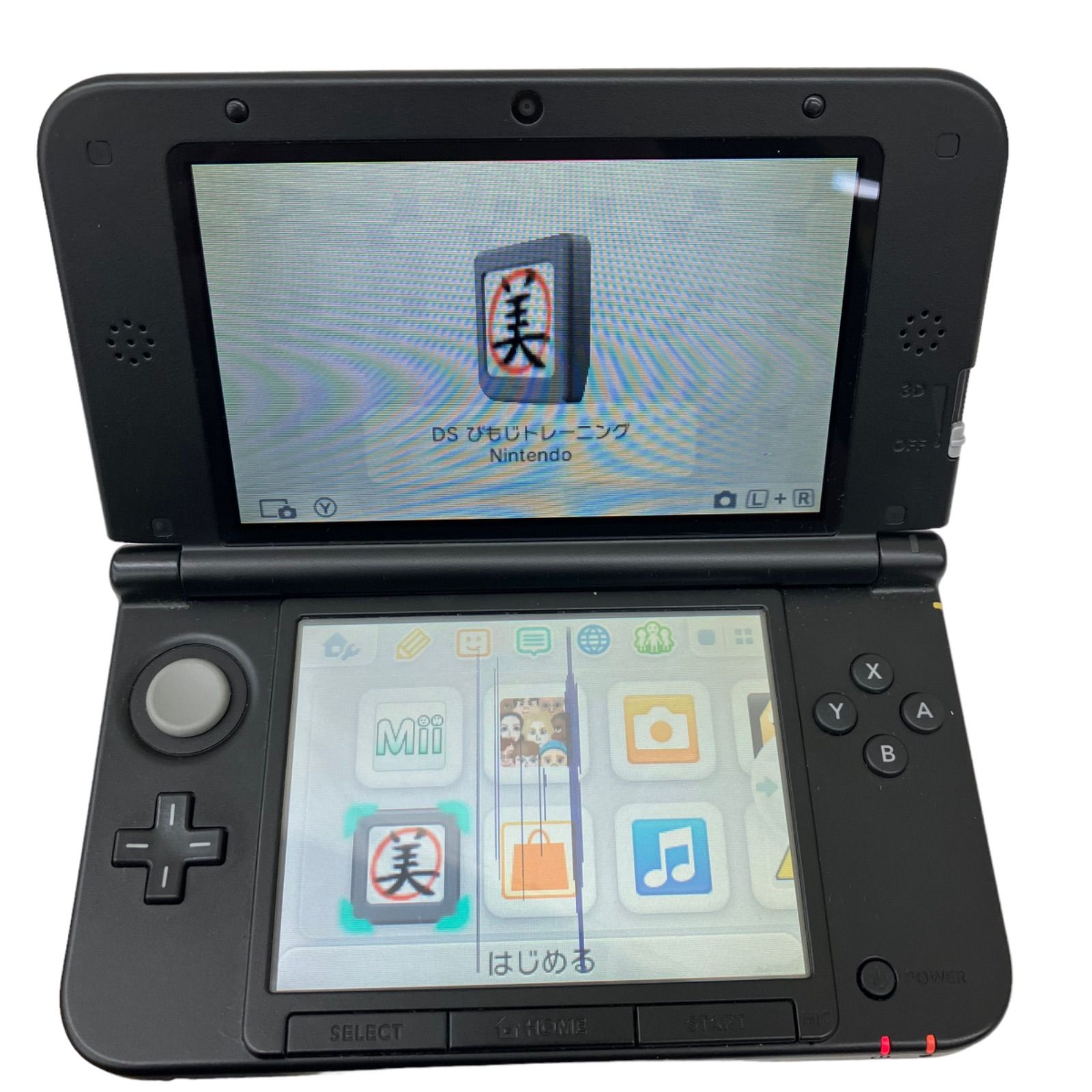 186000 Nintendo 3DSLL ブラックxレッド 動作品 - メルカリ