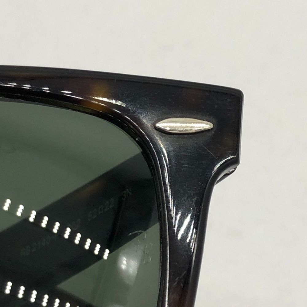 04w0560∞ Ray-Ban レイバン サングラス WAYFARER ウェイファーラー RB2140-F 902 グリーン ポリッシュトートシェル 中古品