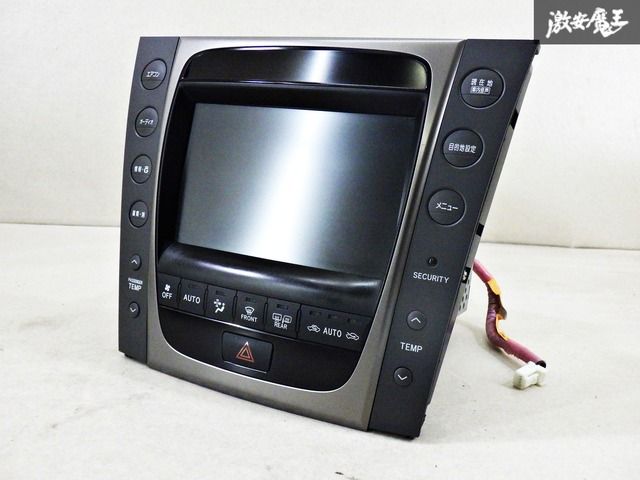 美しい製品!GRS180シリーズ 純正ナビデッキ 86430-30191