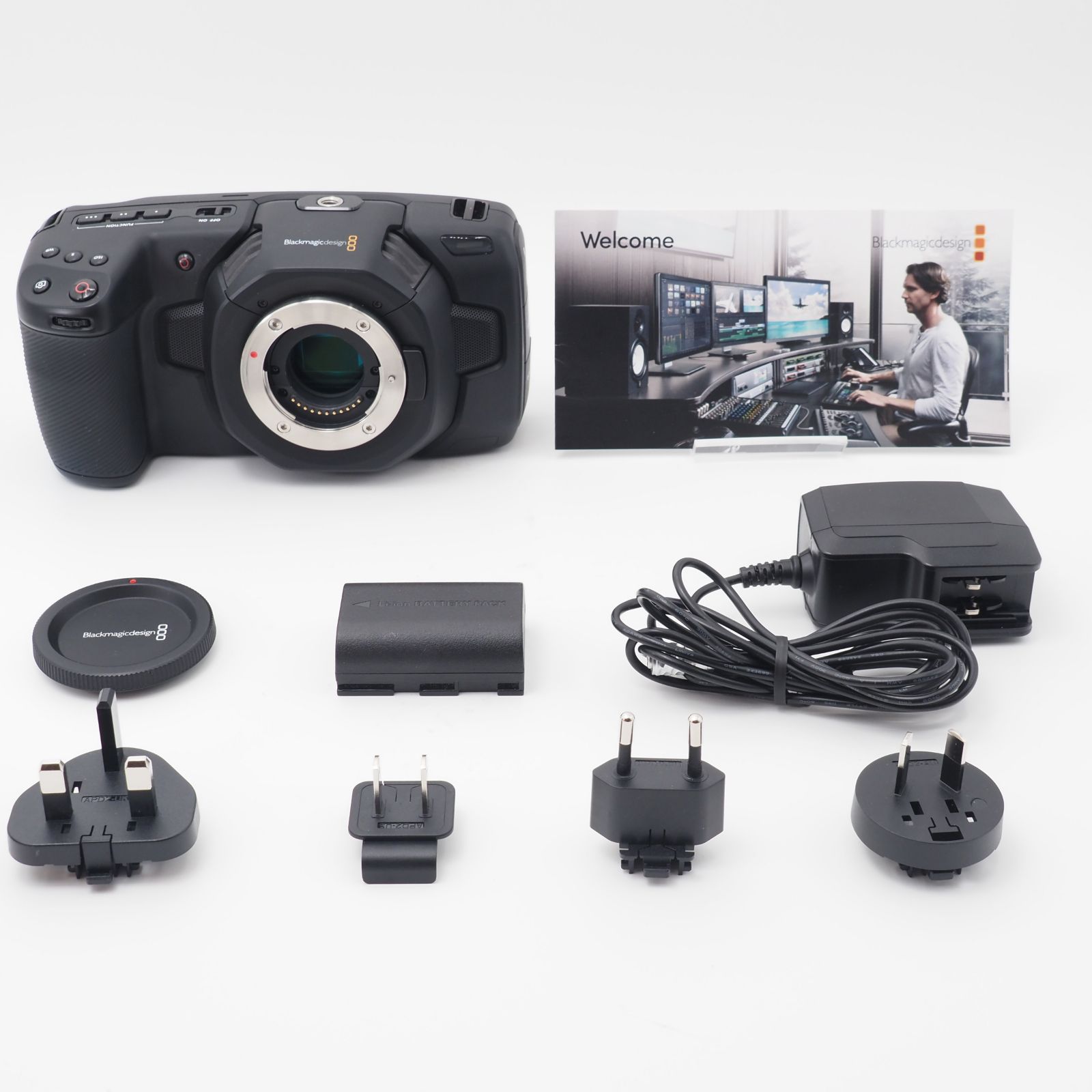 101372☆ほぼ新☆Blackmagic Design シネマカメラ Pocket Cinema