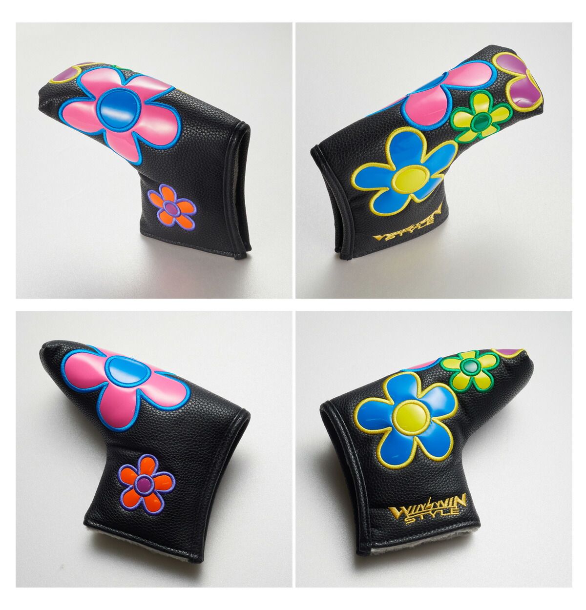 ウィンウィンスタイル ドライバー用ヘッドカバー ALOHA WINWIN HAPPY 460cc対応 HCP-012 WINWIN STYLE[35018] 中古 ウィンウィンスタイル WINWIN STYLE ヘッドカバー 白 ホワイト