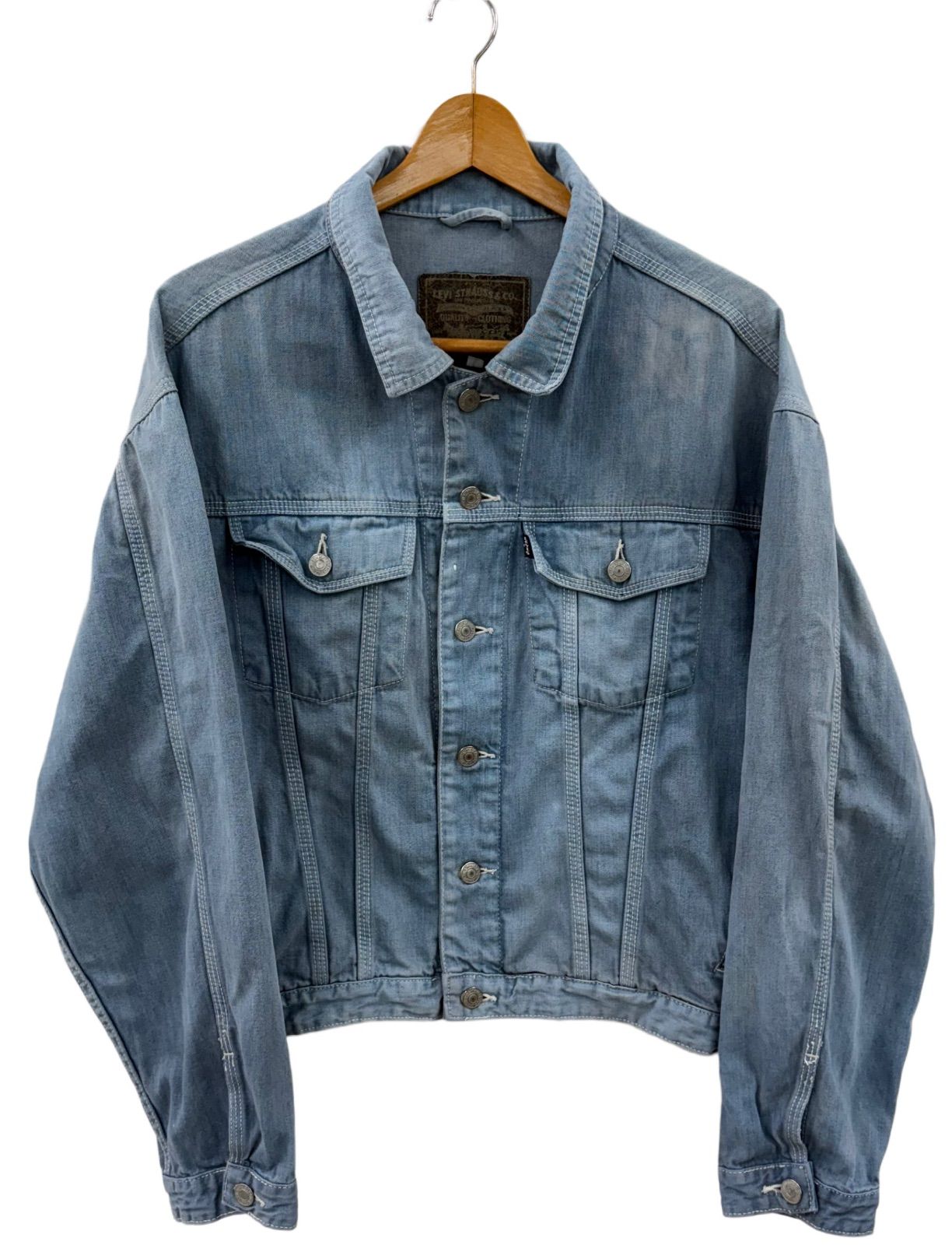 リーバイス デニムジャケット リメイク リーバイス ヴィンテージ