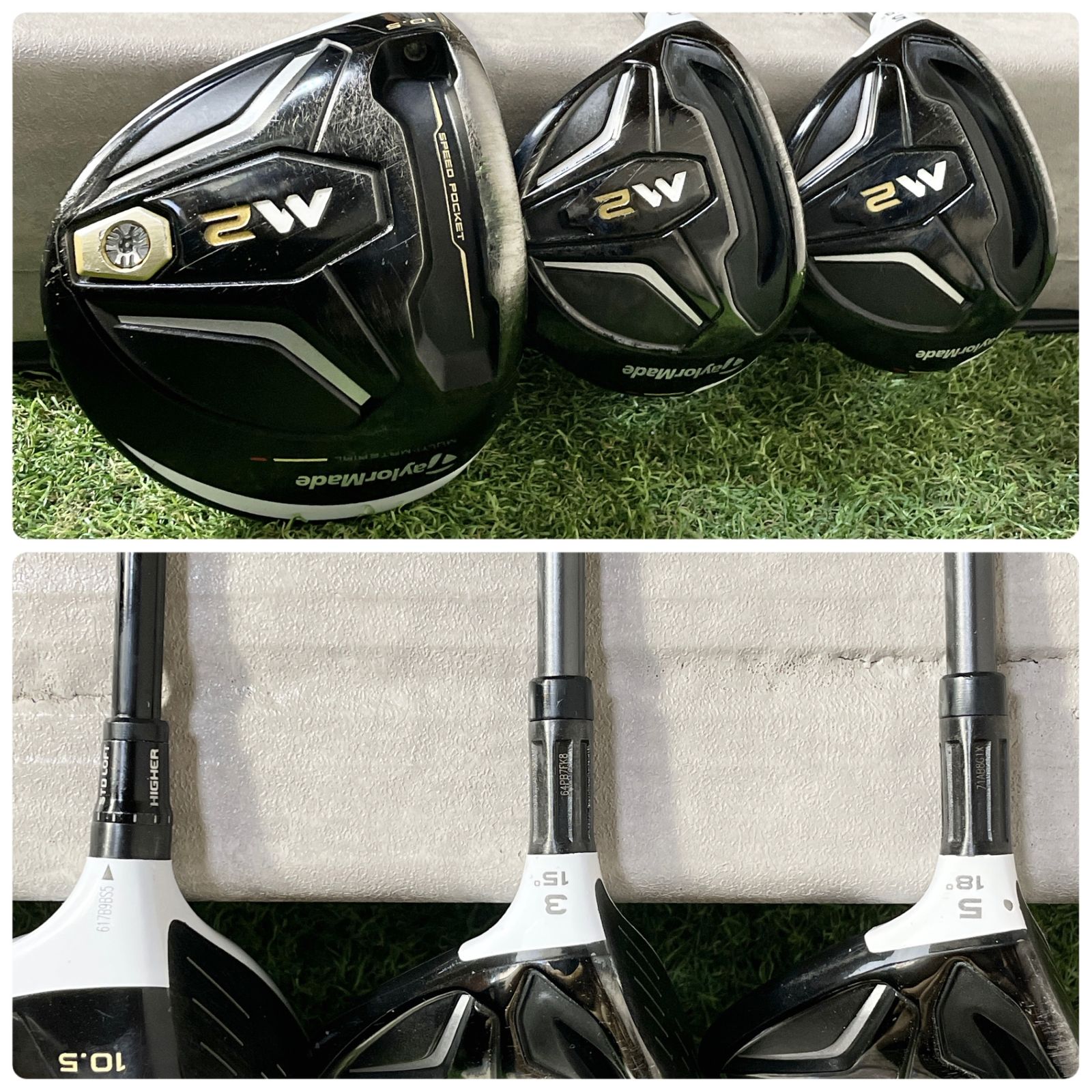 TaylorMade - 【貴重レフティ】TaylorMade M2 テーラーメイド エム2 エムツー ゴルフクラブセット 11本 R メンズ 左 左利き用 左利き 貴重レフティ！バッグ新品！】TaylorMade M2 ゴルフクラブセット