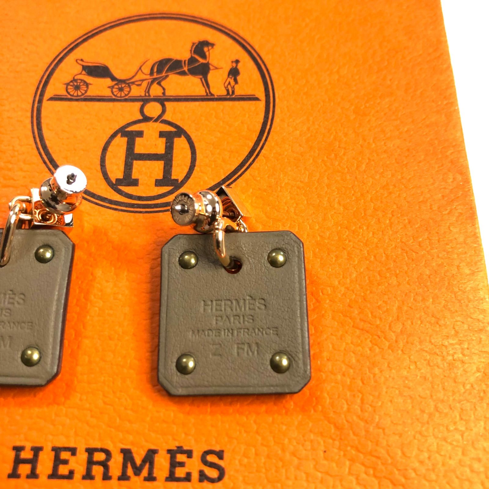 ⭐️展示未使用品⭐️HERMES エルメス アス・ドゥ・クール ピアス