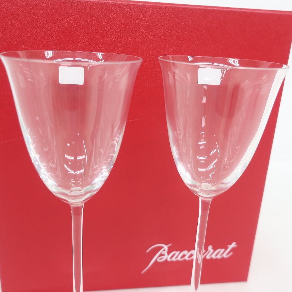 Baccarat バカラ 食器 ワイングラス ペアセット 箱付き 美品 - ココ