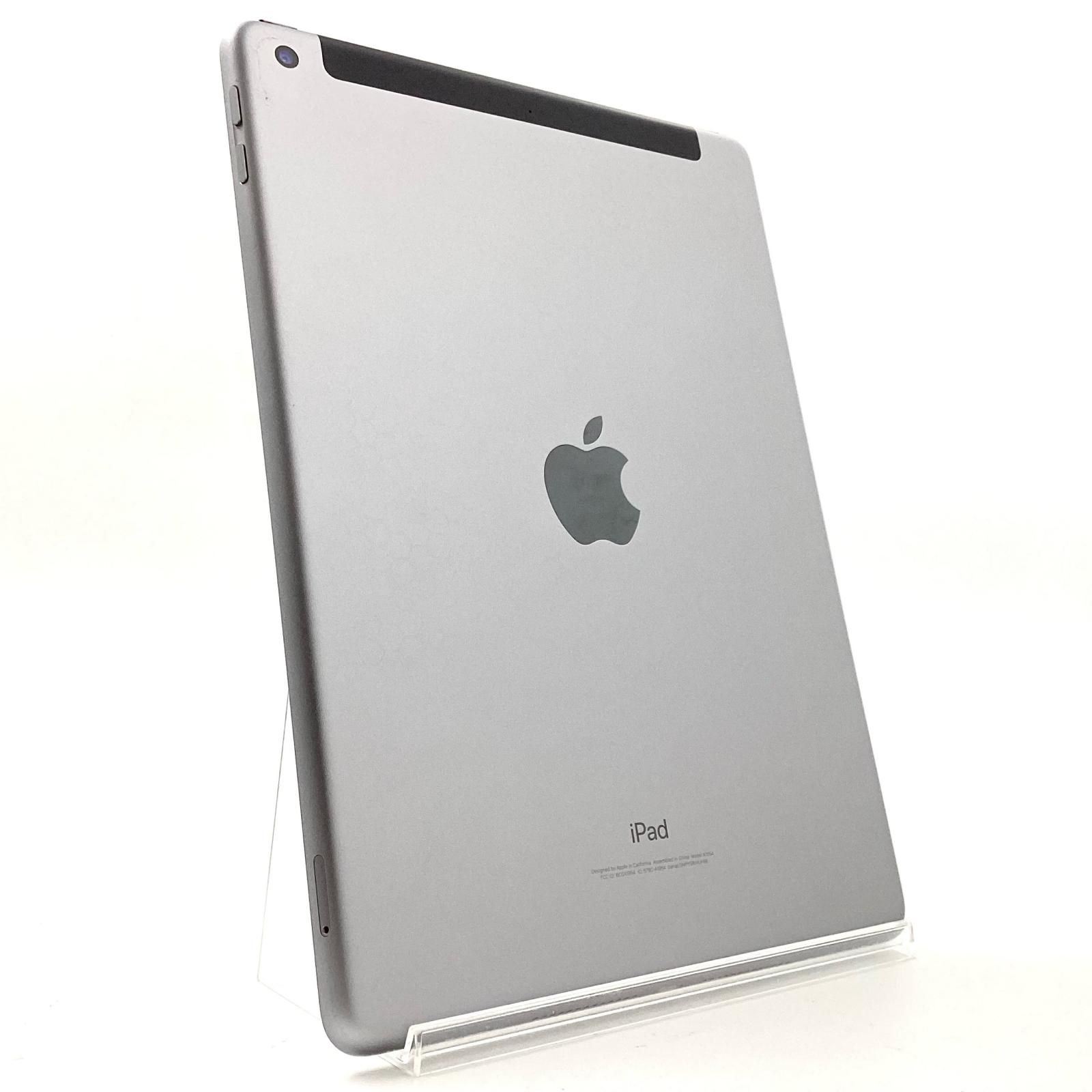 Apple iPad 第6世代 32GB スペースグレイ WiFi+Cellular docomo 白ロム