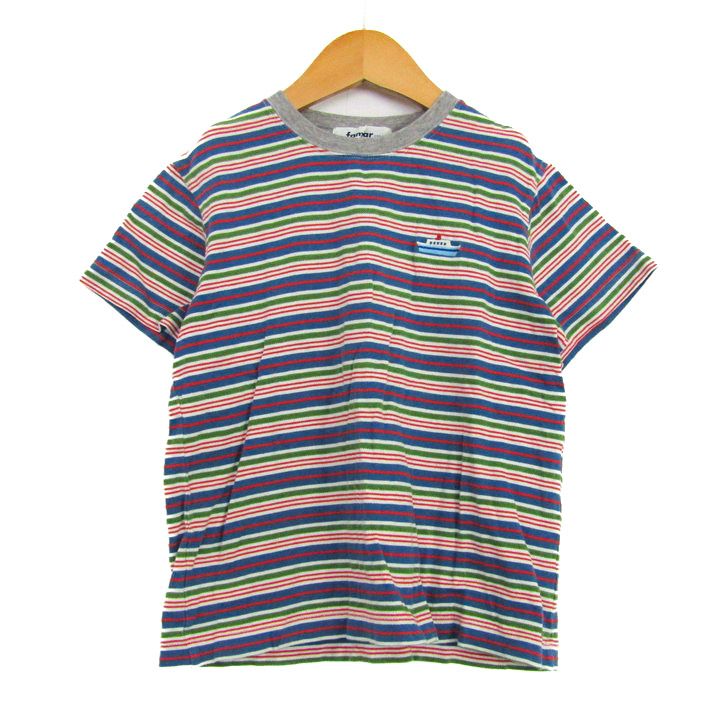 ファミリア 半袖Tシャツ トップス ボーダー柄 キッズ 男の子用