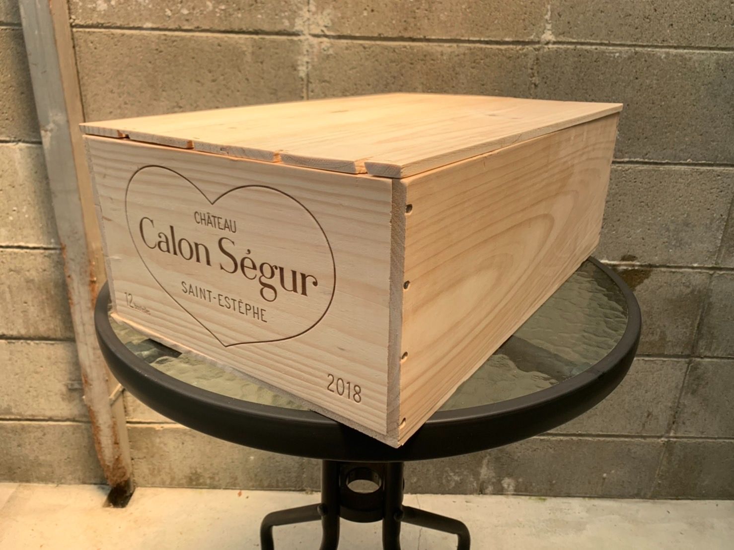 カロンセギュール　ワイン　木箱⑫