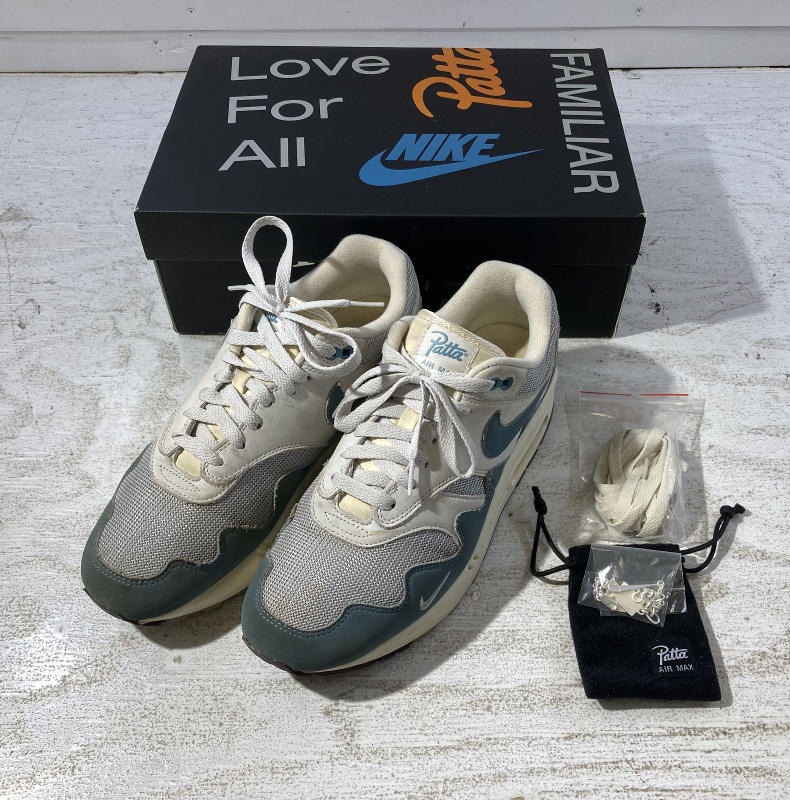 紫波80-13-0801kg】Patta × Nike Air Max 1 