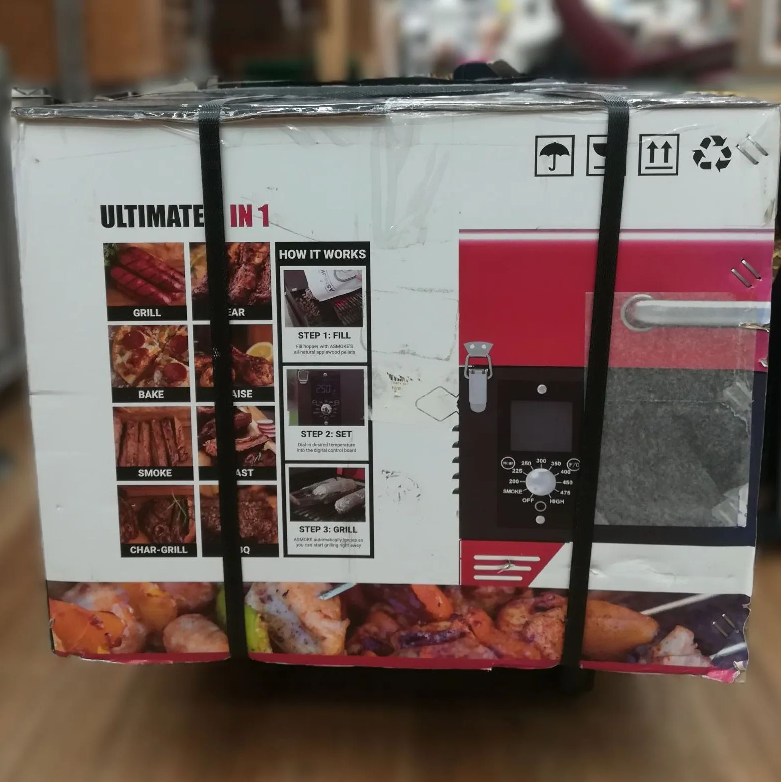 未開封品 ASMOKE AS300 ポータブルグリル smoker ＆ grill 送料無料 3130