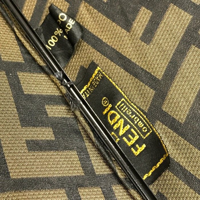 FENDI フェンディ ズッカ 長傘 レディース 60cm 8本骨 ポリエステル  