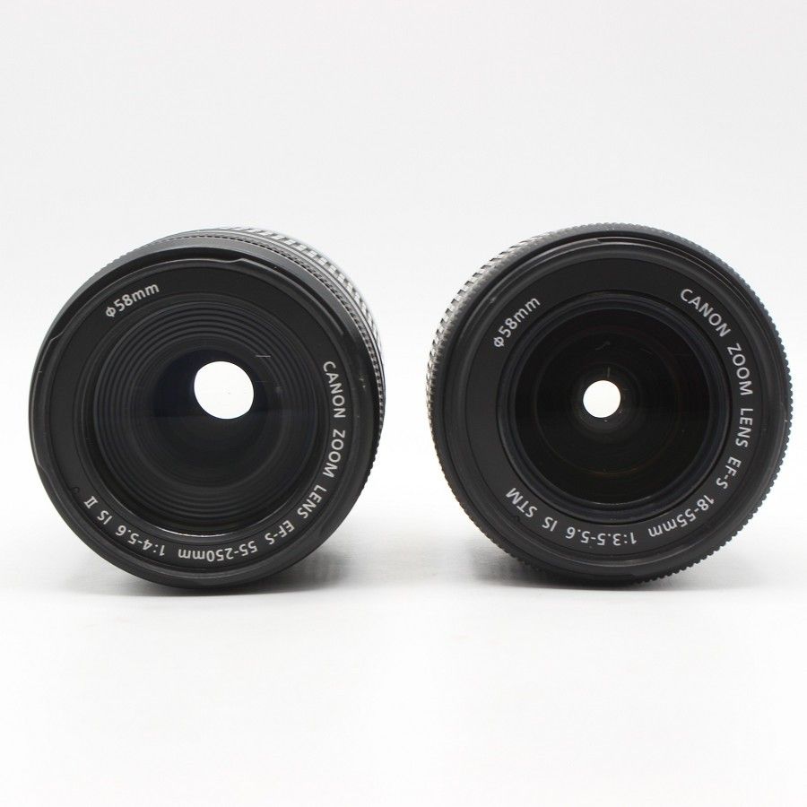 Canon EOS Kiss X7 ダブルズーム 18-55 / 55-250 Canon キャノン EOS