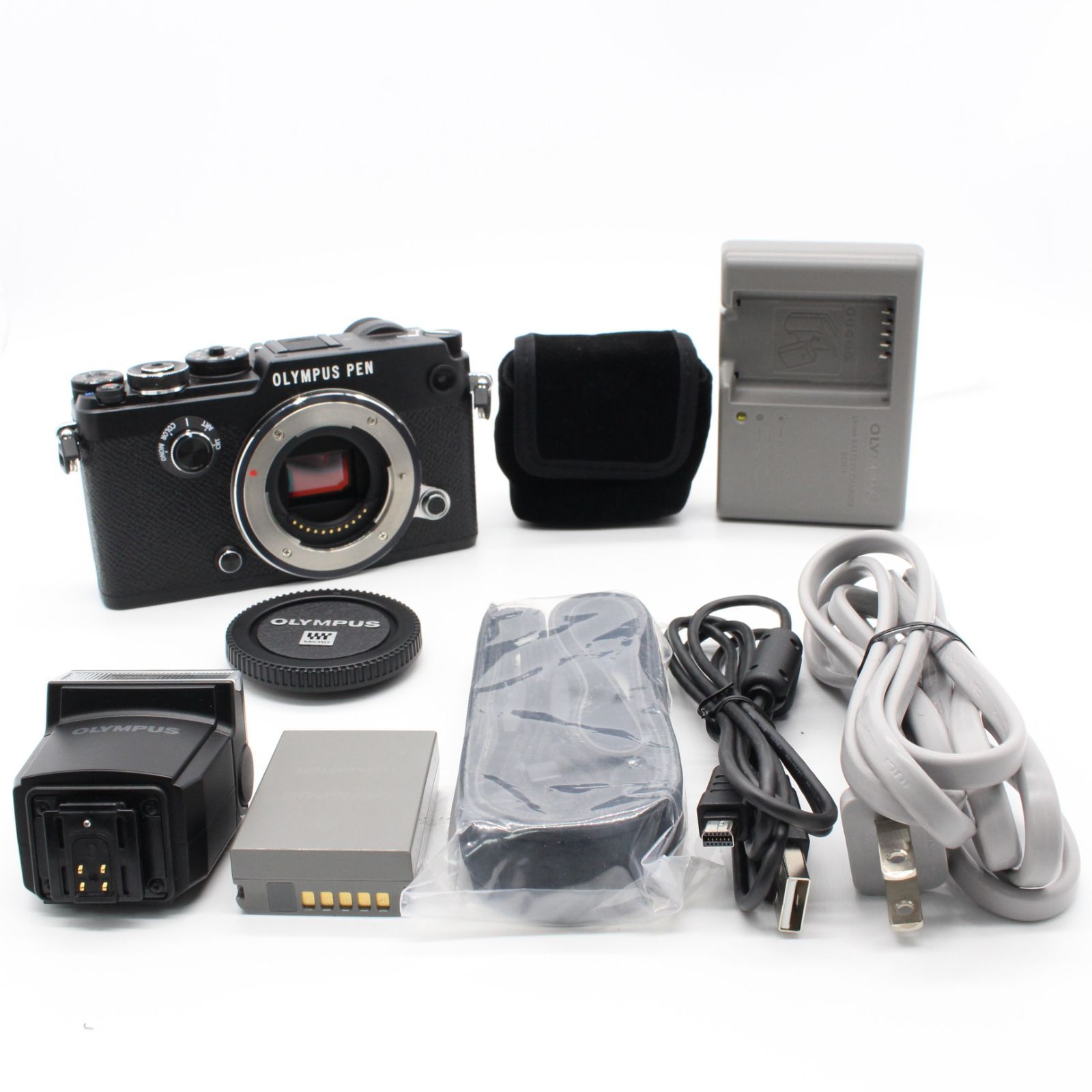 ☆極上品☆OLYMPUS PEN-F ボディ ブラック ショット数3621 - メルカリ