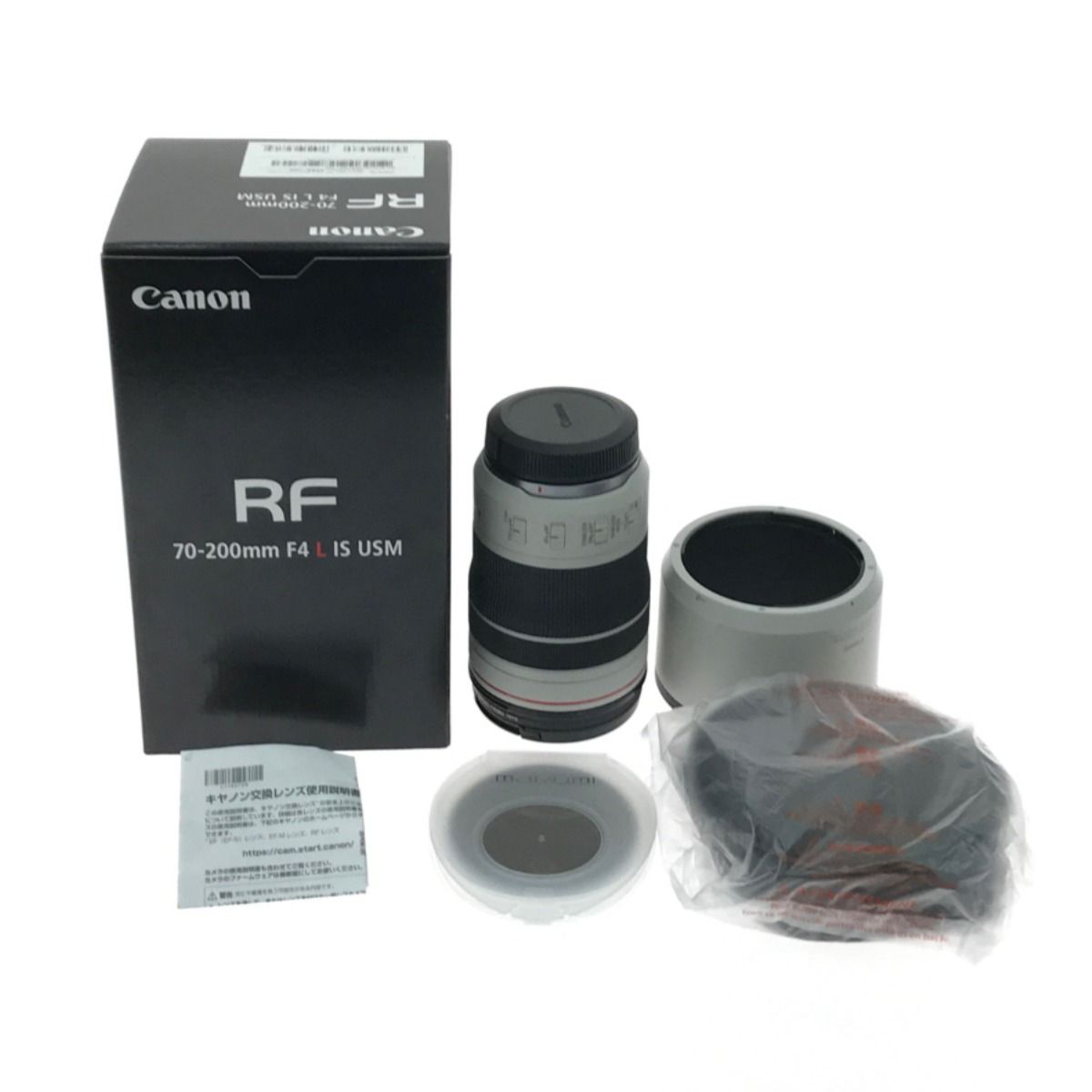 ▽▽CANON キャノン 一眼レンズ RF70-200mm F4 L IS USM 0.6m/1.97ft 